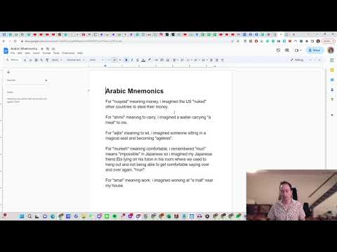 How I learned 500 Arabic Words in 5 Days