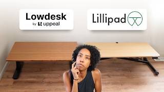 I tried 2 different floor desks - discover which one is best for you!