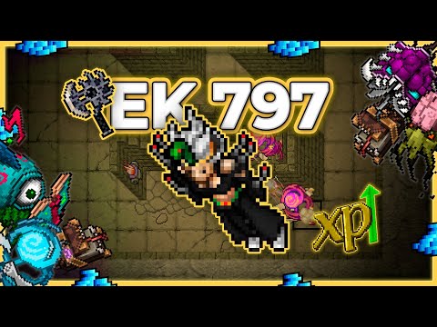 EK 797 Hunt x4 Secret Library Energy Section 8.3kk/h Raw (100%) - Tibia Hunt #tibia #tibiahunt #hunt