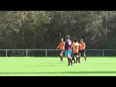 5 sept 2020 SV Overbos JO 19-1 - VV De Meern Jo19-1 beker 0-6 Doelpunt Quinten, assist Genrich (0-5)