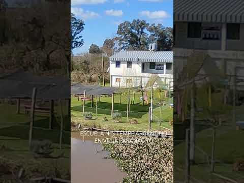 ESCUELAS RURALES ENTRERRIANAS. Está vez la N° 3 TEMPE ARGENTINO en Villa Paranacito. #escuela #arg