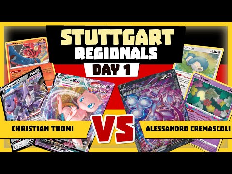 Christian Tuomi (Mew) vs Alessandro Cremascoli (Mewtwo) | Pokemon TCG Stuttgart Day 1 2022