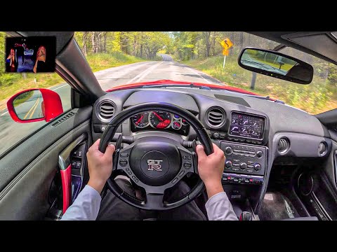 2012 Nissan GT-R (R35) • POV Driving Experience • Pedal Cam