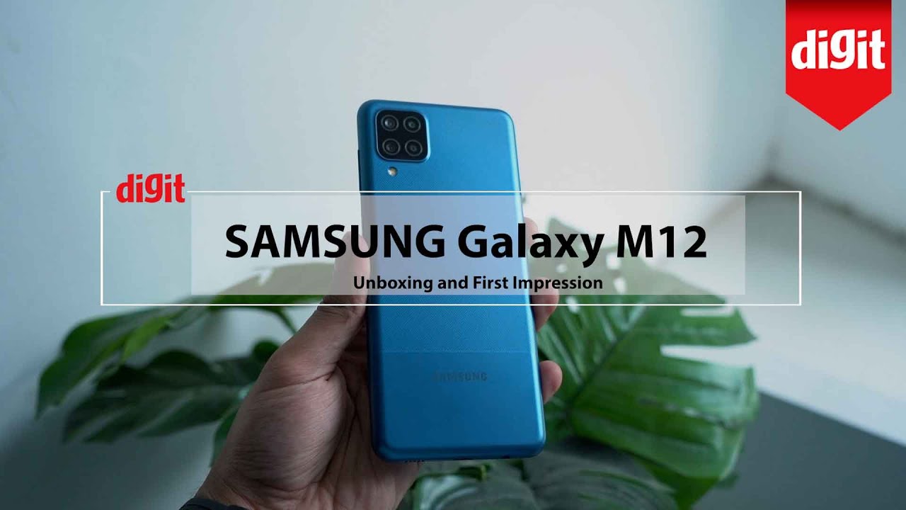 Samsung Galaxy M12 Unboxing and First Impressions