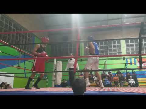 Brian Leandro Ruiz vs Cristian Cáceres 3er round velada deportivo Gatica categoría hasta 64kg