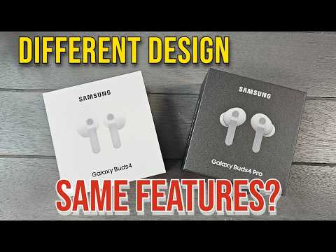 Thumbnail for Samsung Buds4 vs Buds4 Pro: Features, Differences & Which One to Buy!