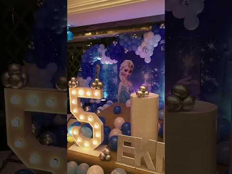 Ideas y decoración para la fiesta de Frozen