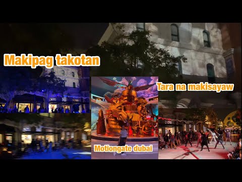 TARA NA MAG TAKOTAN AT MAKISAYAW SA HALLOwEEN PRESENTATIONS MOTIONGATE DUBAI