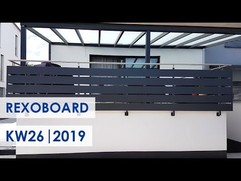 Top! Balkonbretter aus Aluminium. (Kundenbilder KW 26/2019)