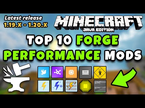 GamerPotion - Top 10 Best Forge Performance FPS Boost Mods 1.19.2, 1.19.3, 1.20 (Boost Your FPS!)