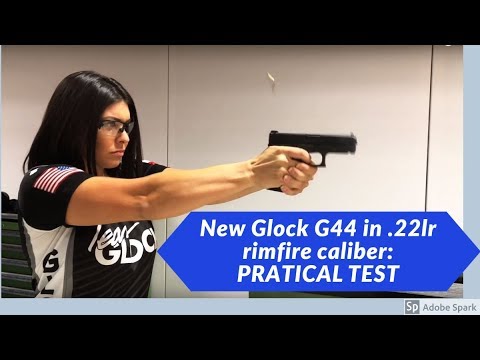 GLOCK 44 rimfire pistol in .22 Long Rifle: first practical test
