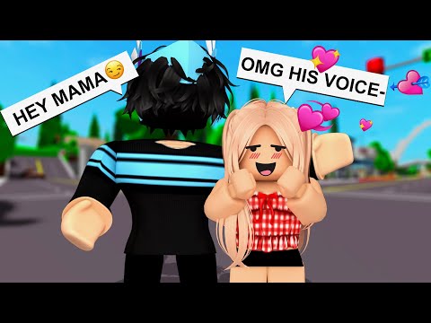 I Trolled As An E-BOY, And This CREEPY Girl Had A CRUSH On ME... (Brookhaven RP)