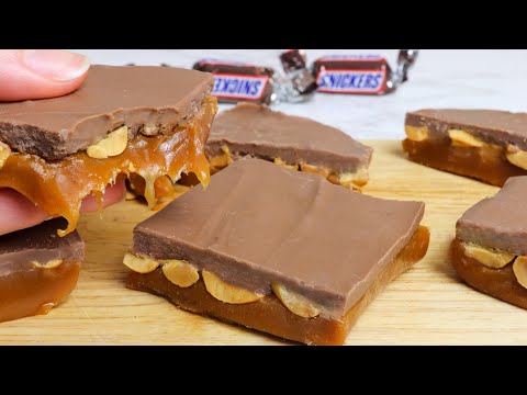 POSTRE RAPIDO TIPO SNICKERS! - HECHO CON TOFFEE