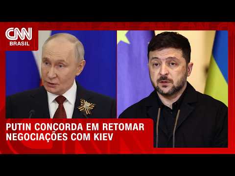 Rússia diz que está disposta a participar de negociações com EUA e Ucrânia | CNN 360°