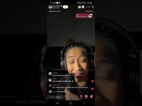 19/7/2022 (9) Ara Johari - Kisah Sempurna (Mahalini) TikTok LIVE