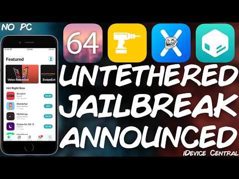 iOS JAILBREAK News: New UNTETHERED arm64 JAILBREAK Announced (Based on Trigon)! No PC Required!