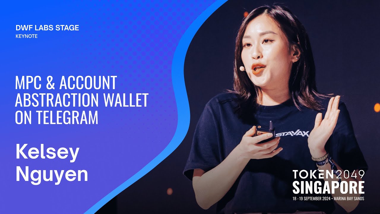 MPC & Account Abstraction Wallet on Telegram - TOKEN2049 Singapore 2024