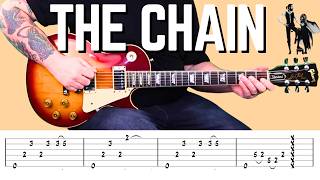 The Chain Fleetwood Mac Guitar Tutorial | Fleetwood Mac Guitar Lesson With FREE Downloadable TABS