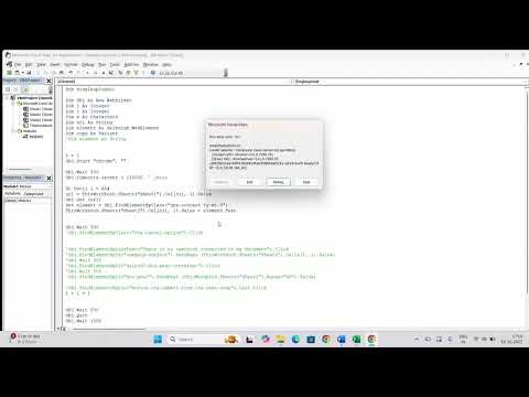 Compound Class Names Not permitted error | Selenium Chome Excel VBA Web Automation tutorial 2 | Fix