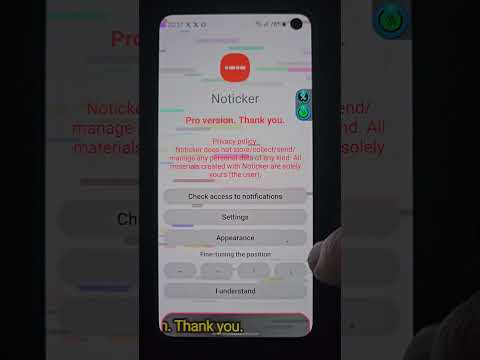 Noticker - Notification Ticker Video