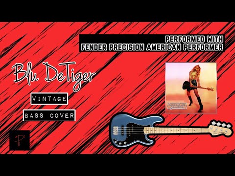 Blu DeTiger - Vintage (bass cover with Fender Precision American Performer)