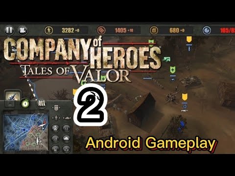 Falaise Pocket| City Under Siege | Company of Heroes Android Gameplay Walkthrough - Part 2