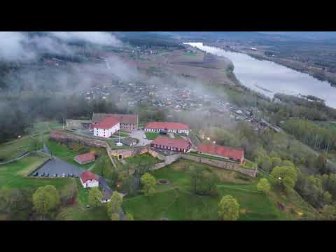 Kongsvinger Festning - Glomma - Innlandet - Norway - Norge 🇳🇴 - Europe - DJI Mavic 2 Pro Drone - 4K