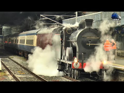 🚂 RPSI "Midlander" Train & 131 Steam Locomotive in Dublin Connolly Station - 15 June 2025