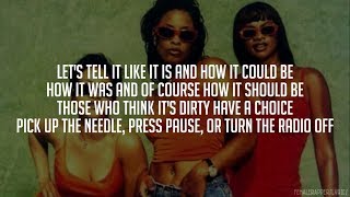 Salt-N-Pepa - Let&#39;s Talk About Sex (Lyrics - Video)