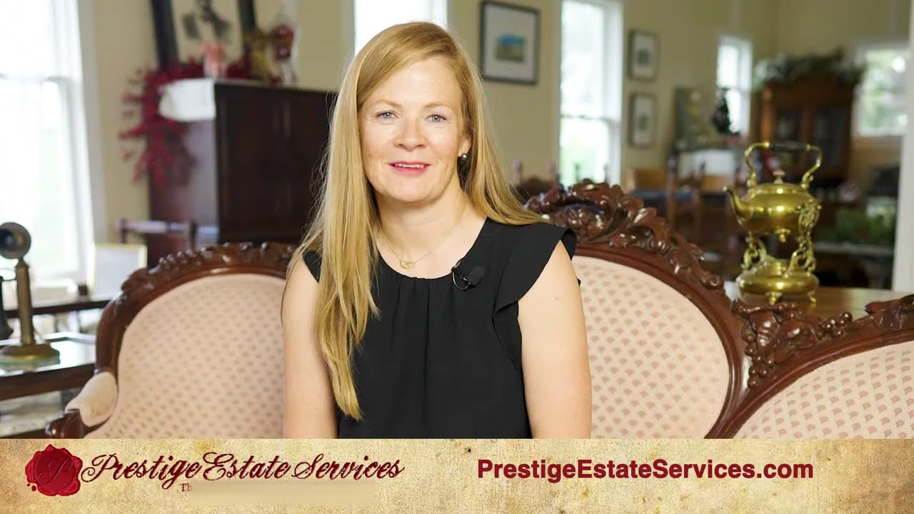 Alicia Weaver introducing Prestige Estate Services personal property appraisers