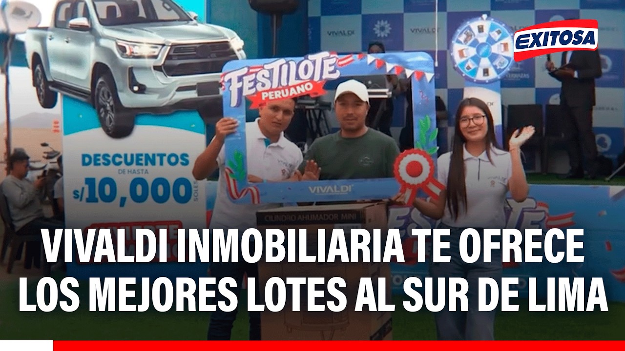 🔴🔵 Vivaldi Inmobiliaria te ofrece los mejores lotes al Sur de Lima