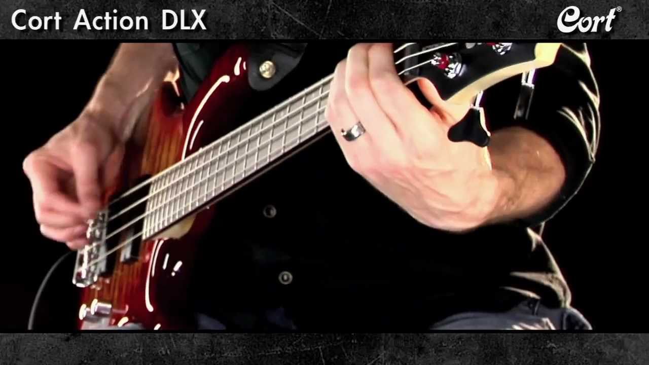 Cort Action PJ Bass Guitar - Walnut