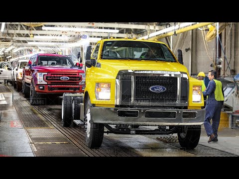 , title : 'Massive Ford Trucks Assembled Like Lego Inside Giant Ford Production Line'