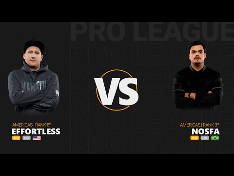 Effortless vs nosfa - Quake Pro League - Stage 2 - Week 13