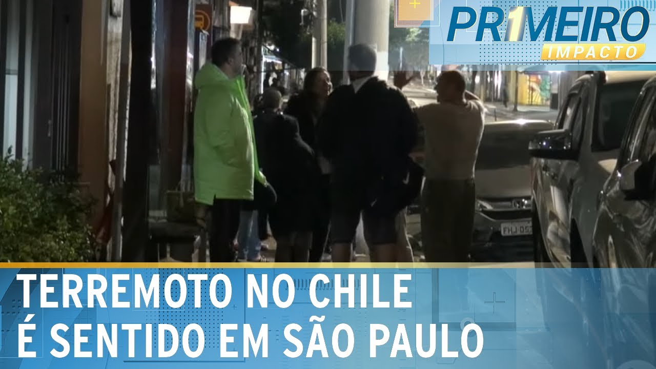 Terremoto no Chile: País está localizado entre duas placas tectônicas | Primeiro Impacto (19/07/24)
