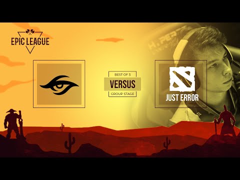 Team Secret vs Just Error Game 2 (BO3) | Epic League Division 1 Group Stage