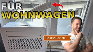 🚨Unfassbar!🚨 Wir kühlen die WOHNUNG wirklich mit einer mobilen SPLIT Klimaanlage für WOHNWAGEN!
