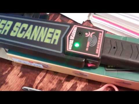 Metal detector, model: super scanner