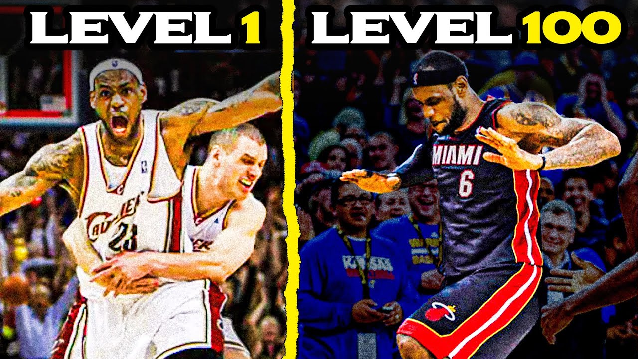 LeBron James Moments - Level 1 to Level 100