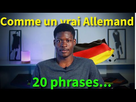 🇩🇪Parle Comme un Natif Allemand: 20 Phrases Incontournables