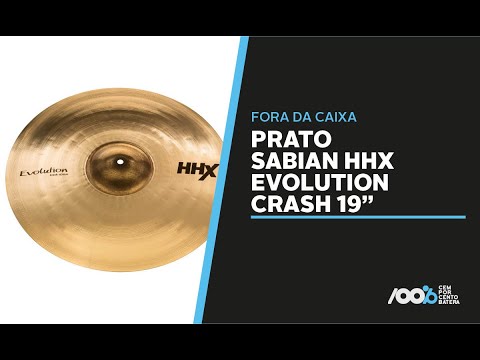 100% Batera - Prato Sabian HHX Evolution Crash 19"