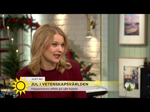 Blir man snällare av pepparkakor? - så säger forskningen - Nyhetsmorgon (TV4)