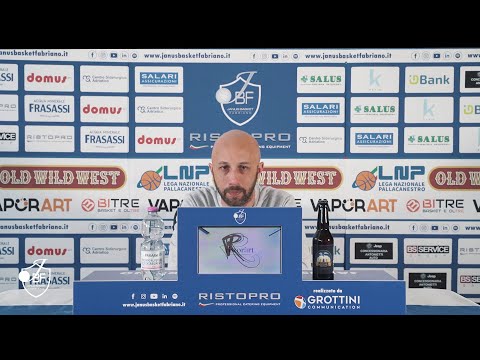 Intervista pre partita Coach Pansa - Ristopro Janus Fabriano Vs. Cestistica San Severo