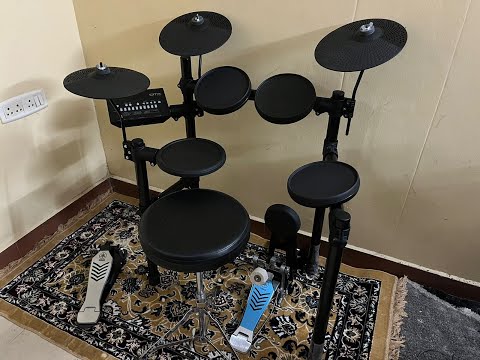 Yamaha DTX452K Electronic Drum Review & Unboxing