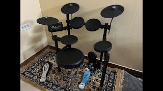 Video thumbnail for Yamaha DTX452K Electronic Drum Review & Unboxing by King Solomon