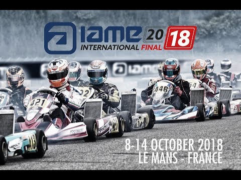 IAME International Final 2018 - Le Mans Thursday
