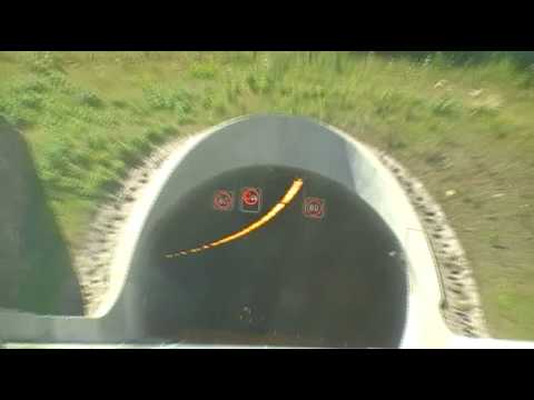 A 38 Heidkopftunnel Richtung Göttingen  1724 m