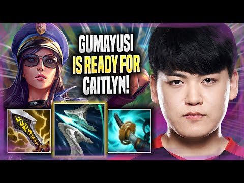 GUMAYUSI CRAZY GAME WITH CAITLYN! - T1 Gumayusi Plays Caitlyn ADC vs Ezreal! | Season 2022