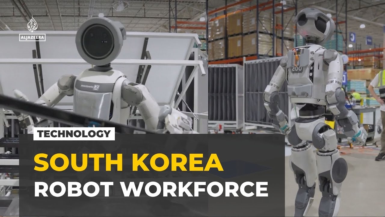 South Korea's robot workforce: Govt proposes levy to replace lost income tax