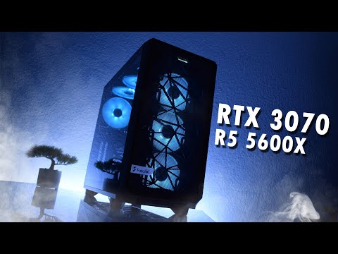 AMD Gaming PC Build 2021 | Ryzen 5 5600X, RX 3070, Fractal Meshify 2 + Benchmarks